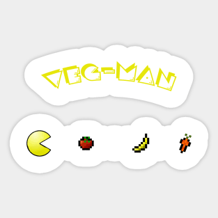 veg-man Sticker